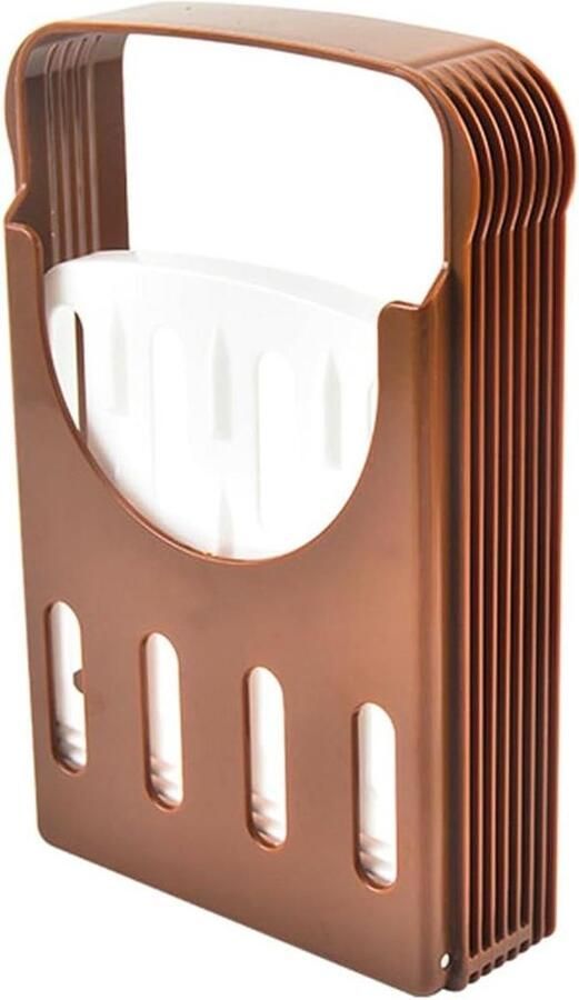 Broodsnijder met verstelbare snijdikte en opvouwbaar ontwerp