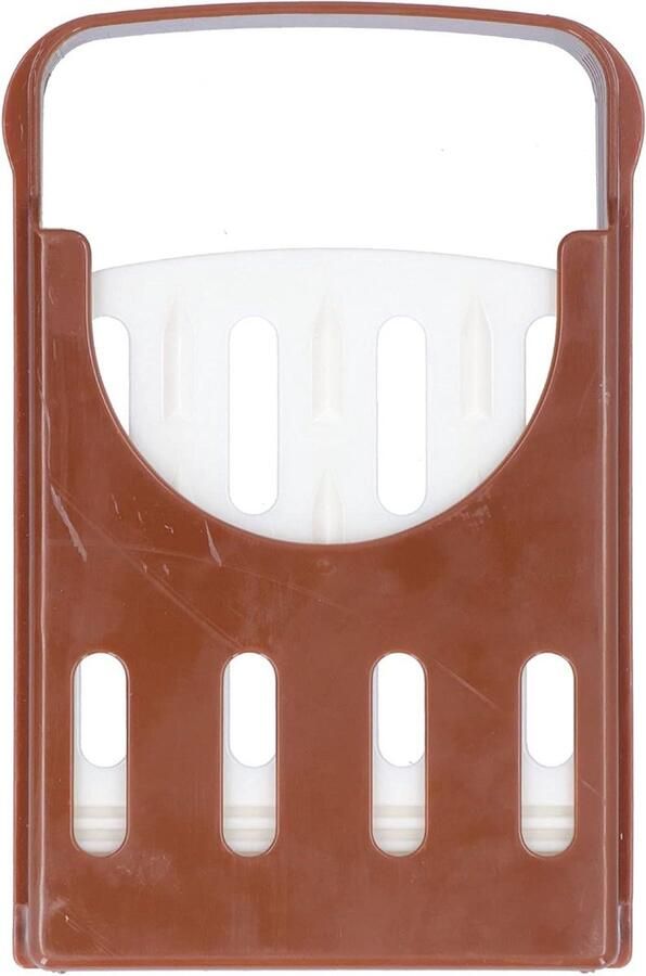 Broodsnijder Opvouwbaar Toast Snijmachine Broodjes Gelijkmatig Brood Snijden Verstelbare Dikte 27 x 15 x 5 cm