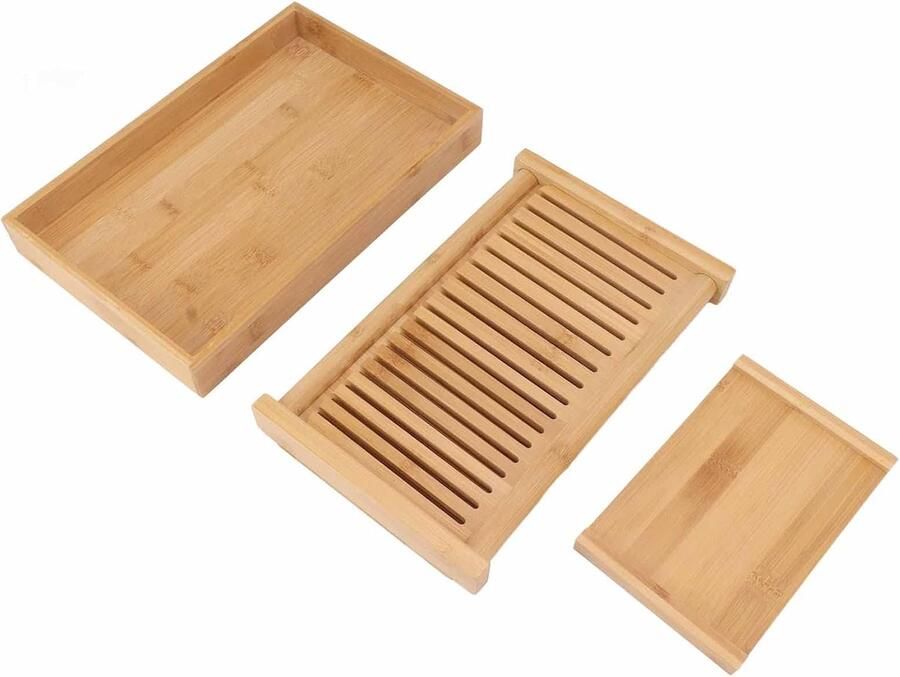 Broodsnijder Toastsnijder Gids Gelijkmatig Snijden Opvouwbaar Ontwerp Met Kruimellade