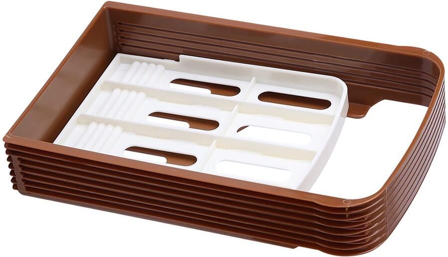 Broodsnijdervorm opvouwbaar en compact verstelbare dikte perfect voor zelfgemaakt brood Luxento