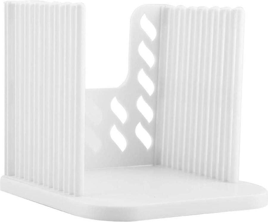 Broodsnijmachine Broodsnijder Toast Gelijkmatig Snijden Verstelbare Dikte 16 x 15 cm Wit