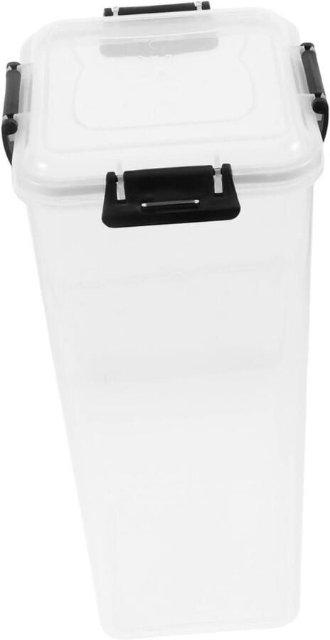 Broodtrommel Aanrecht Brooddoos Opslag Brood Vers Houden Luchtdicht PP Materiaal 34x14x14cm Multi