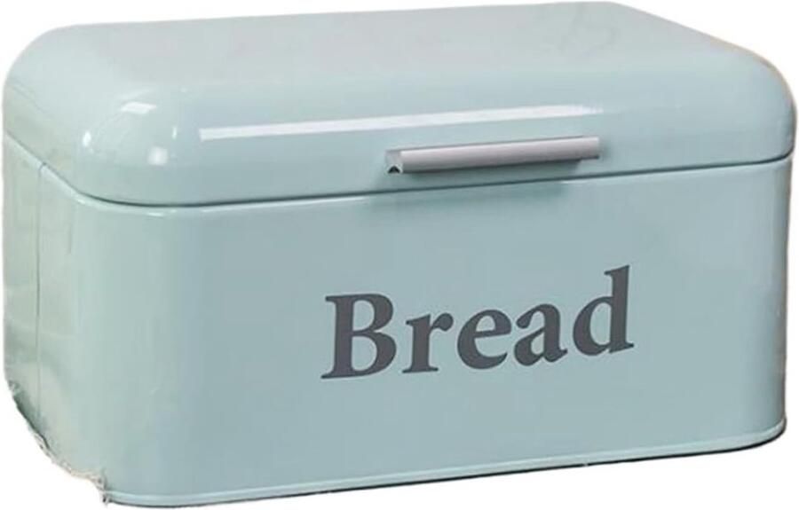 Broodtrommel Brooddoos Keuken Brood Vers Houden Stofdichte Opbergdoos 30 x 18 x 15.5 cm Blauw