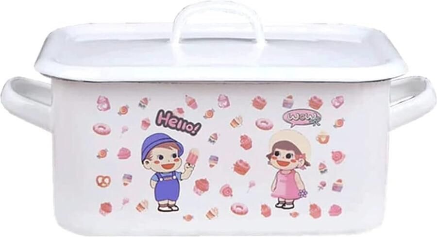 Broodtrommel Keramiek Broodbox Opslag Brood Vers Houden Grote Capaciteit 3.5 Liter Wit