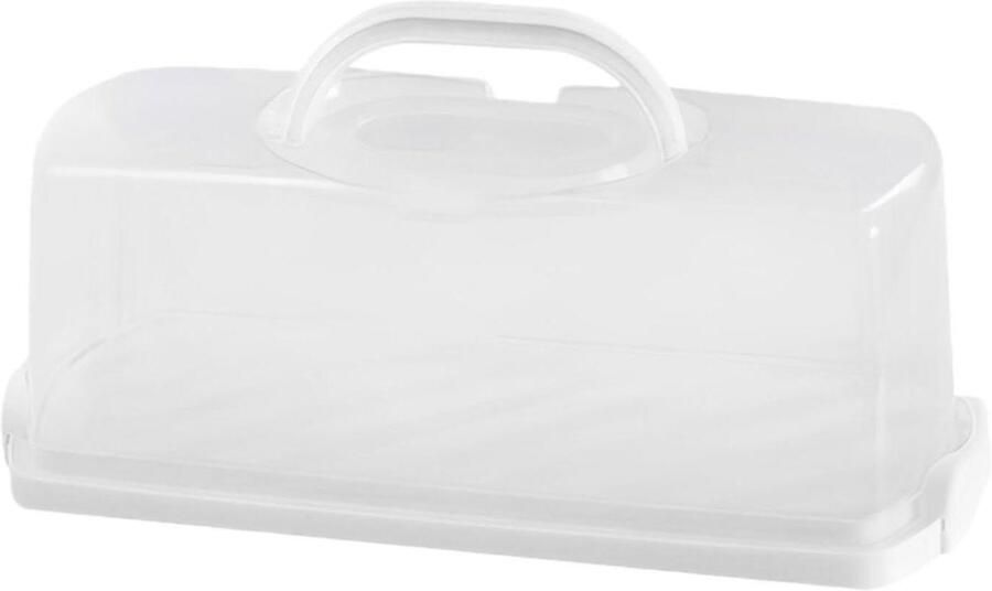 Broodtrommel Keuken Brood opberger Brood vers houden Luchtdicht ontwerp 36.5 cm Wit