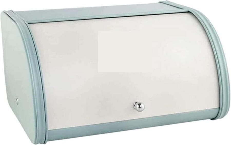 Broodtrommel Keuken Opslag Brooddoos Container Brood Vers Houden Metalen Vintage Design 31.5*25.5*17cm Grijs