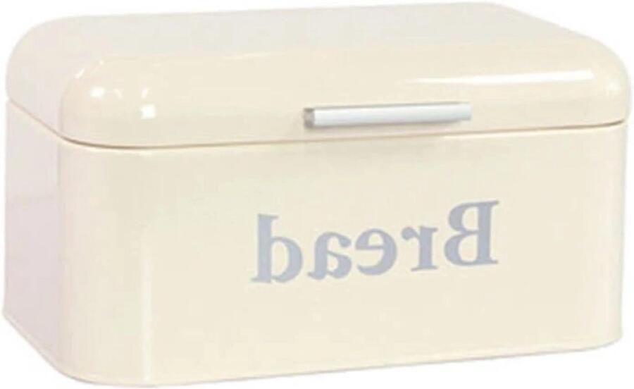Broodtrommel Keukenopberger Brood bewaren Stijlvolle afwerking 30 cm Wit