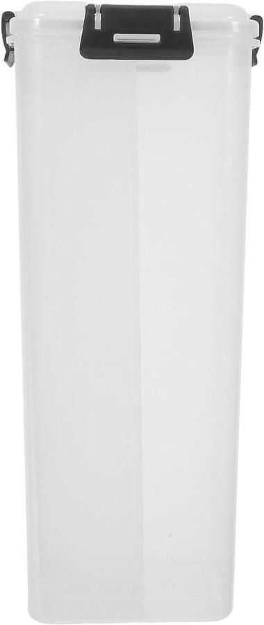 Broodtrommel Luchtdicht Brooddoos Keuken Brood Vers Houden Waterdicht Ontwerp 33 x 14 x 14 cm Wit