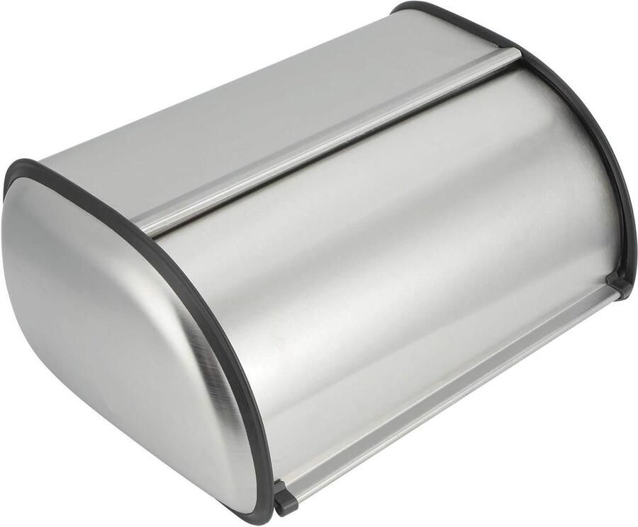 Broodtrommel Roestvrij Staal Broodbox Keuken Brood Vers Houden Compact Ontwerp 33 x 24 x 15 cm