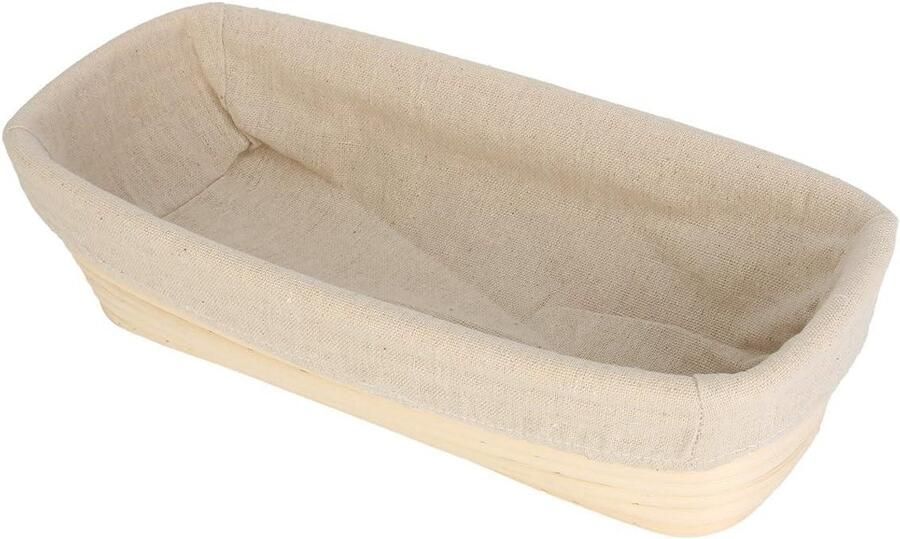 Broodvorm Rijsmand rotan Brood bakken Ovaal patroon 305 cm Naturel