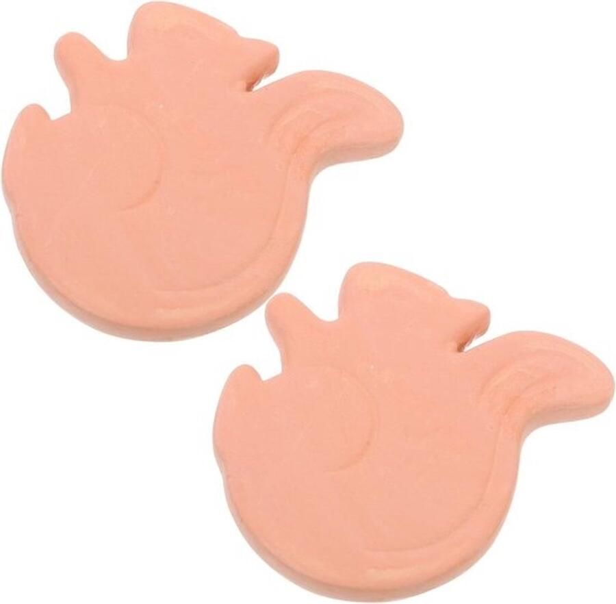 Broodwarmer Steen Terracotta Plaat Warm Houden Vochtbehoud 5.4 x 5.3 cm Lichtbruin