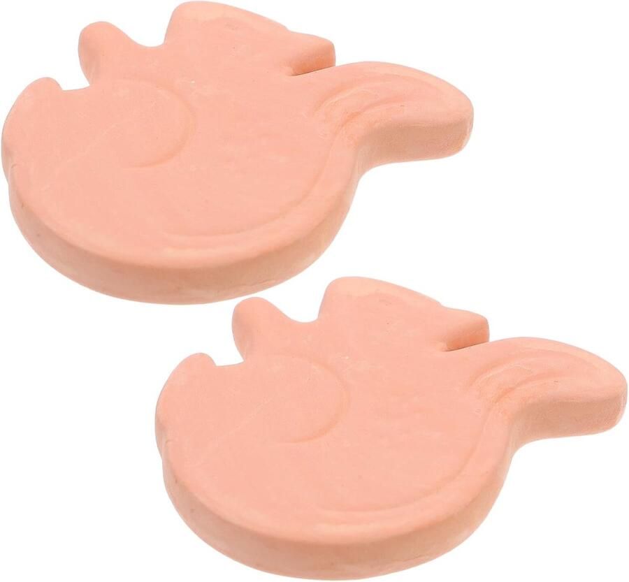 Broodwarmers Tortillawarmers Warmhouden Terracotta Steen 54 cm Lichtbruin