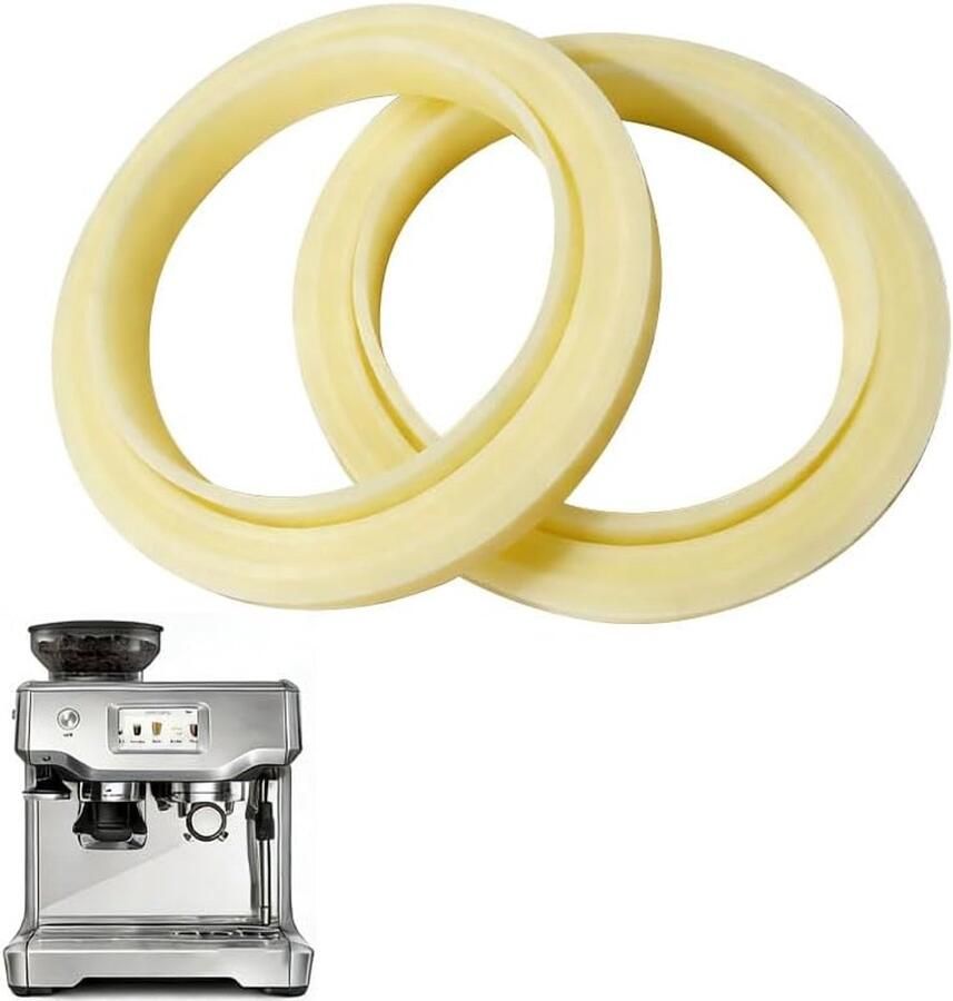 Brouwgroep hoofd afdichting pakking 54mm siliconen stoomring 2 stuks voor Breville Espressomachines 870 878 880 860 840 810 500 en Sage Barista 880 878 875