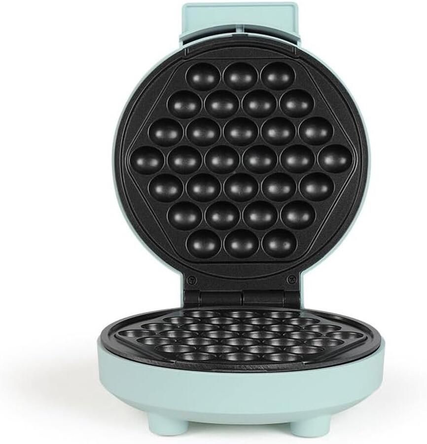 Bubbelwafelijzer Wafelmaker Lekkere Wafels Maken Antikleefcoating 246 cm Blauw