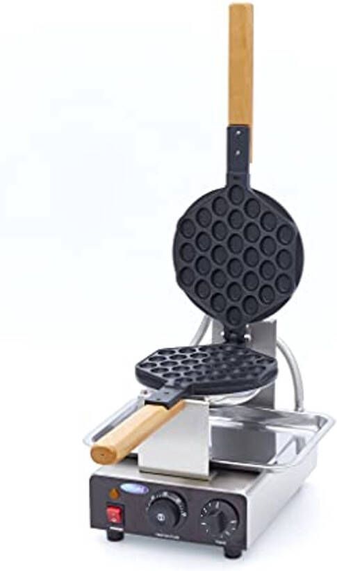 Bubble Waffle Maker Non-Stick Waffle Iron for Professional Use