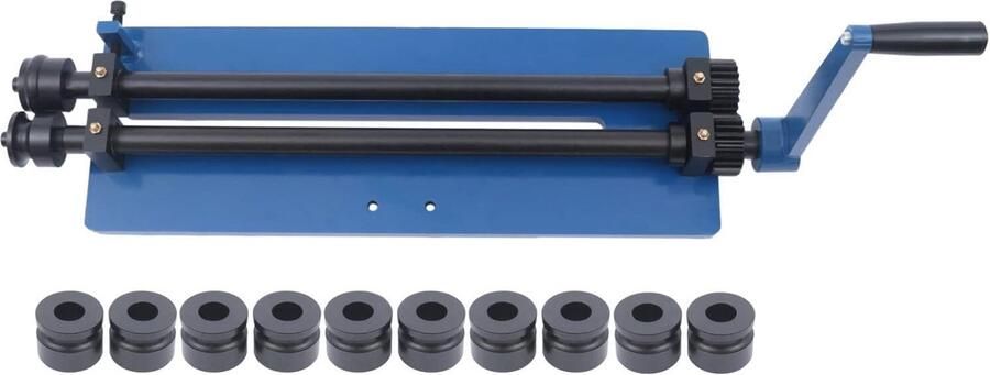 Buigmachine ronde buigmachine 460 mm ronde buigmachine sikkelmachine met 6 standen 1 2 mm voor plaatwerkplaatsen