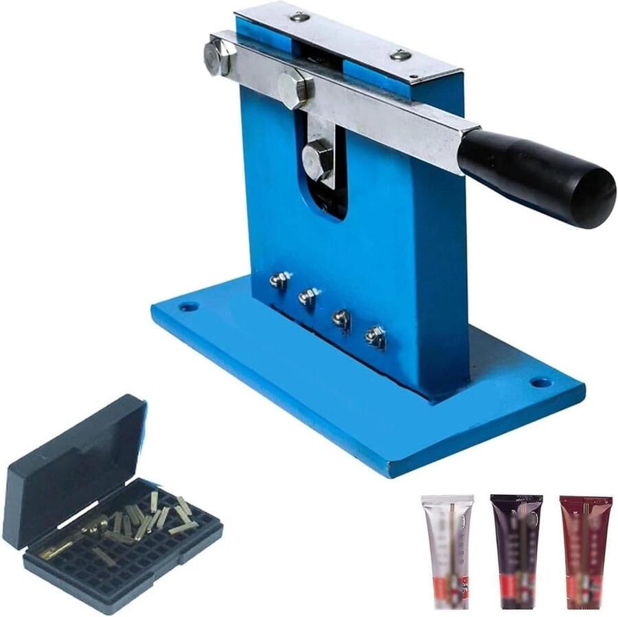 Buis Sealer Krimpverzegelaar Tandpasta en Verpakken Met Datum Encoder 60 mm Werkbreedte Grijs