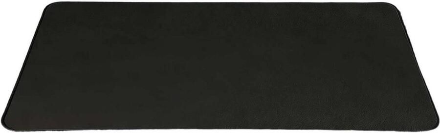 Buiten Grillmat BBQ Mat Terras Beschermen Hittebestendig Ontwerp 121 x 91 cm Zwart