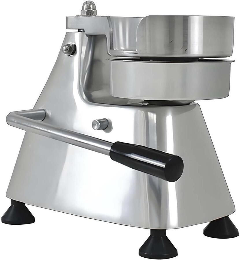 Burger Patty Maker Hamburgers Pers Snel Pasteitjes Maken Drie Plaatmaten 1200 Wax Papers Zilver