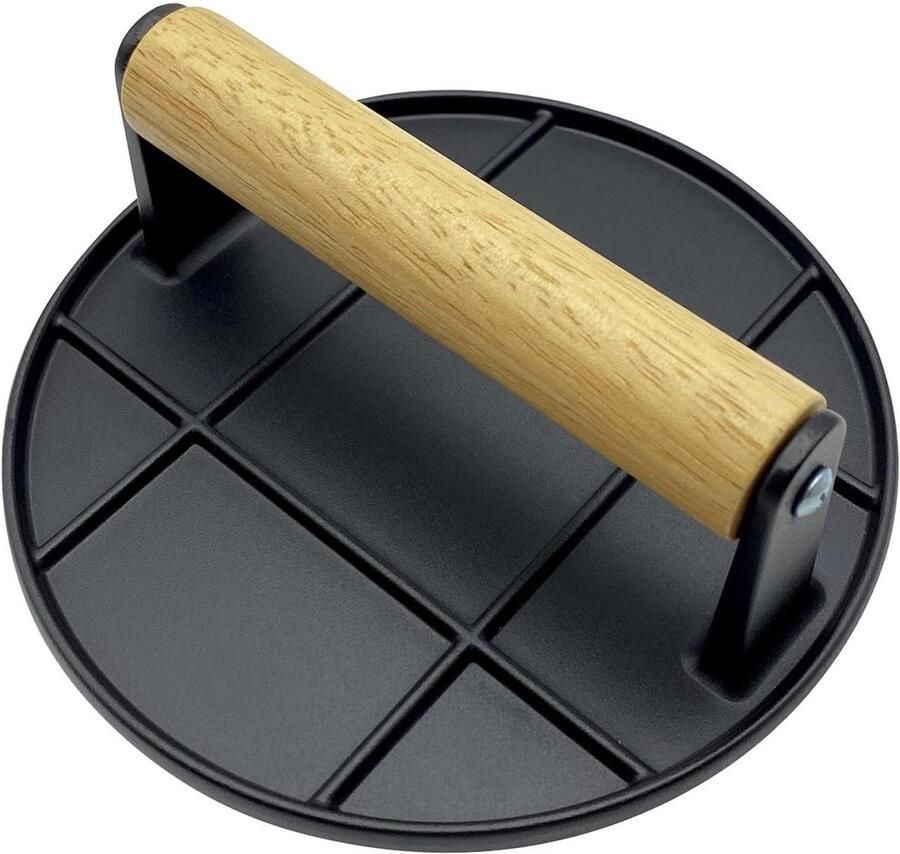 Burger Pers Grill Pers BBQ Grillen Gelijkmatige Druk 16.5 cm Diameter
