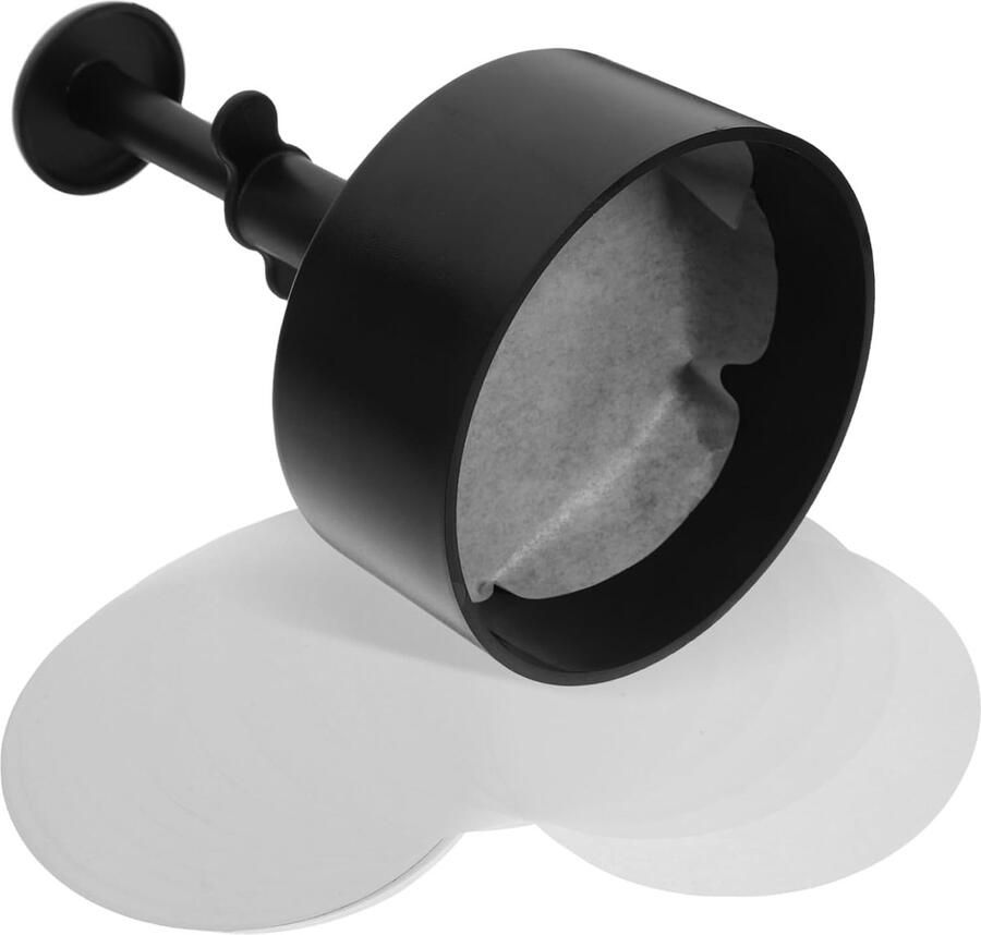 Burger Pers Patty Maker Burgers Maken Antiaanbaklaag 16.8 cm Zwart