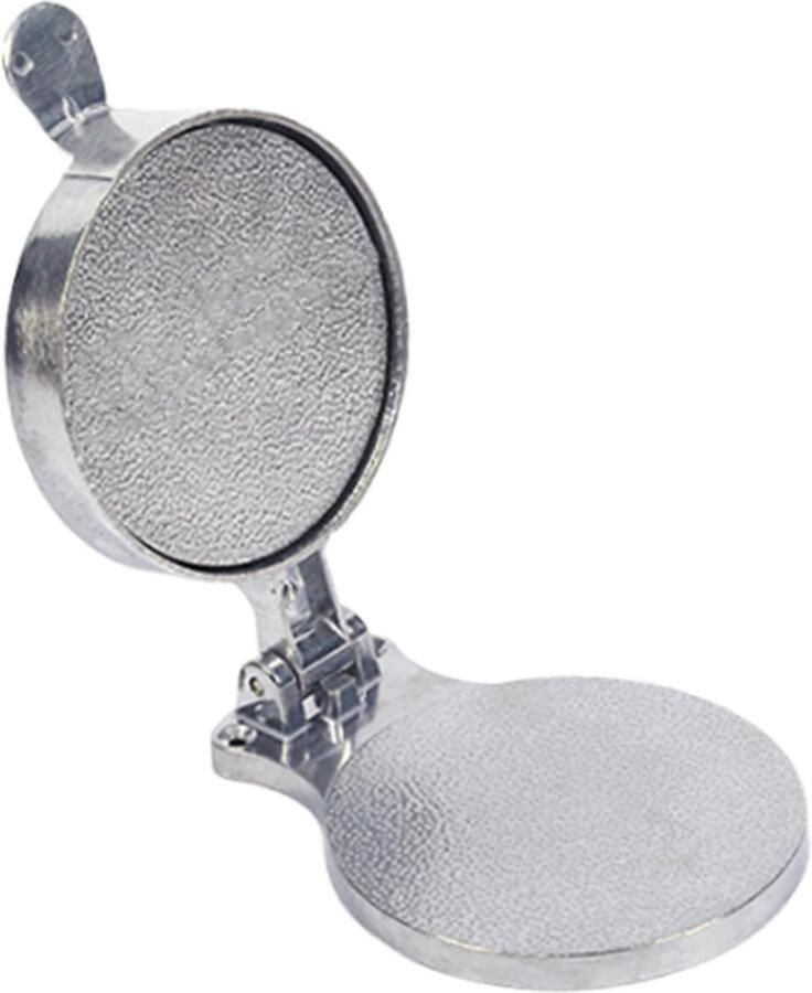 Burger Pers Patty Maker Burgers Maken Antislip Handvat 11.3 cm Diameter Zilverkleurig