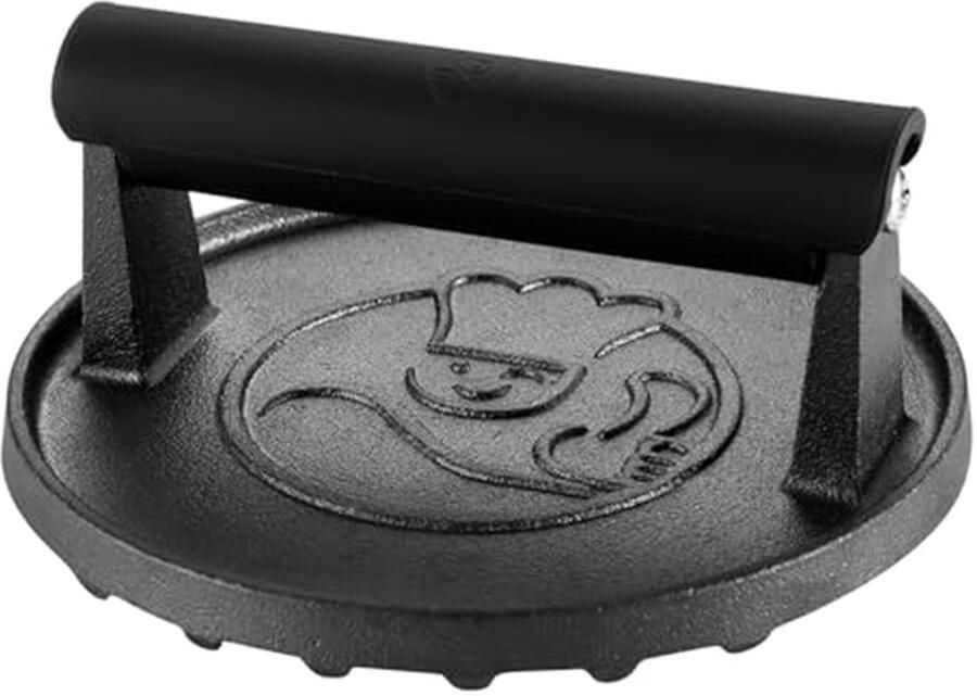 Burger Smasher Grill Press Gietijzeren Bakplaat Kookgerei
