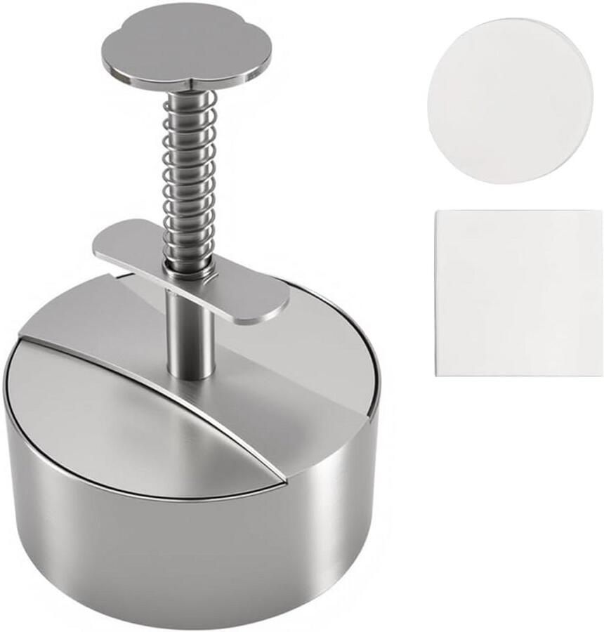 Burger Smasher Grill Press Gietijzeren Bakplaat Rooster