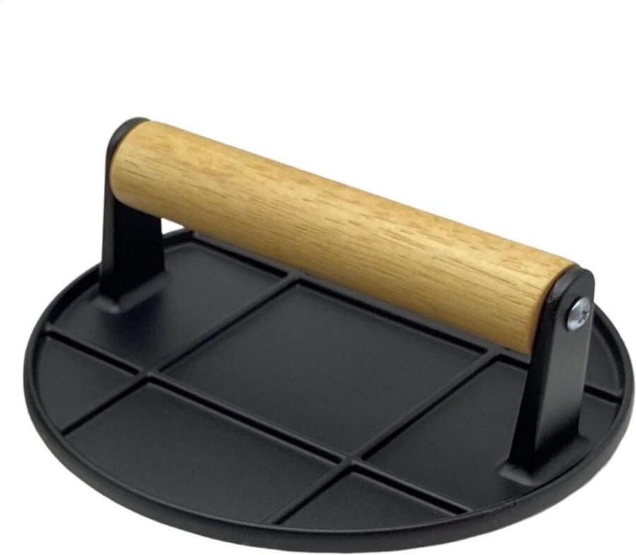 Burger Smasher Grill Press Gietijzeren Bakplaat Keukenchef