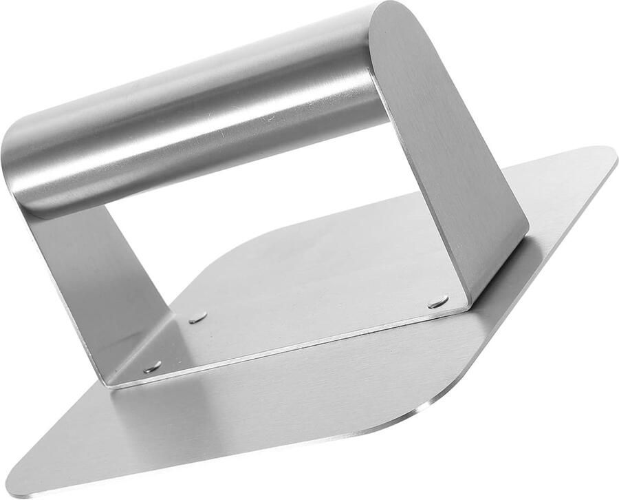 Burgerpers Patty Maker Vleesvormer Keuken Perfecte Burgers Maken Gerationaliseerd Ontwerp 14 x 8 cm Zilver