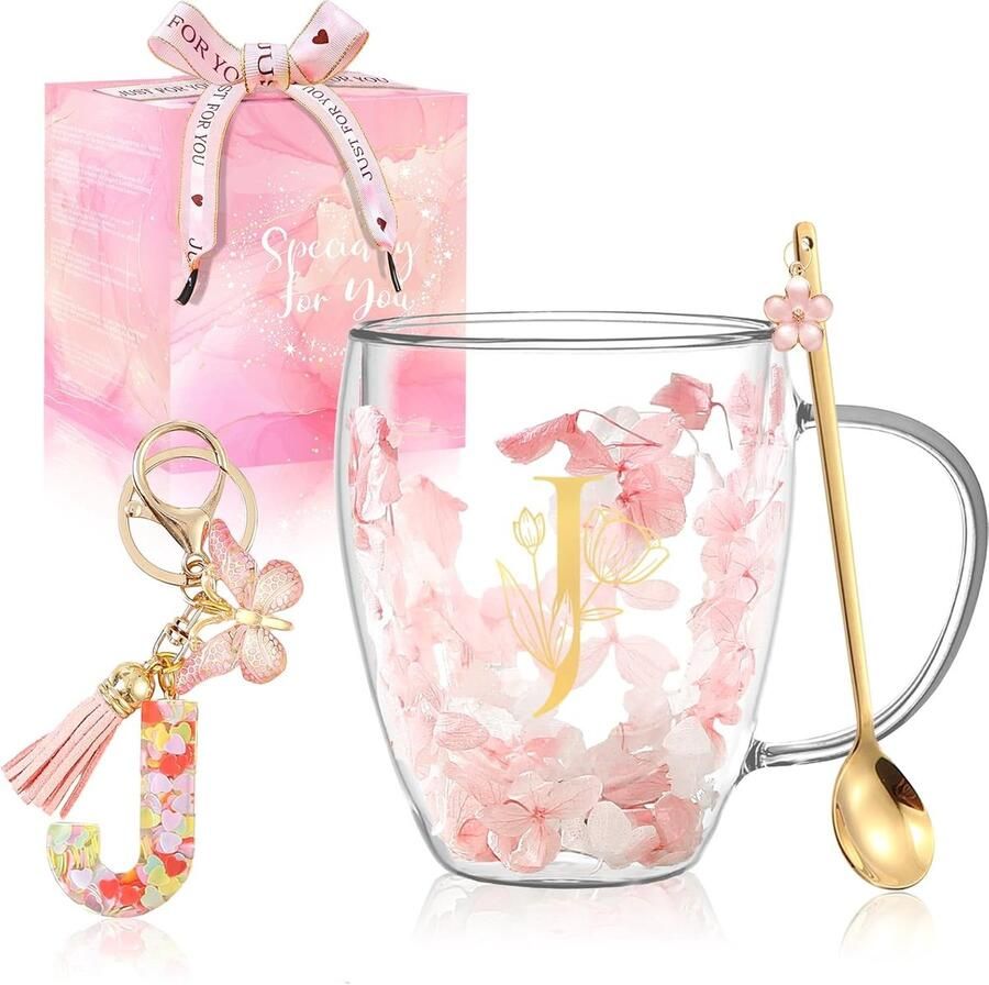 Cadeaus voor dames koffiekopjes voor haar espressokopjes gepersonaliseerde geschenken bruiloft vriendschap betoverende dubbelwandige glazen mokken kerstcadeaus