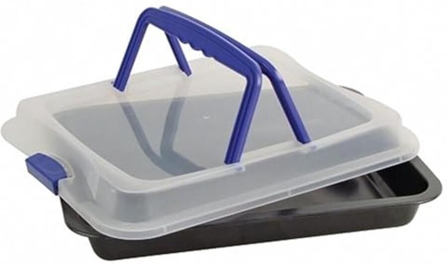 Cake bakplaat 40x32 5cm ideale ovenschaal en transportbox voor taarten