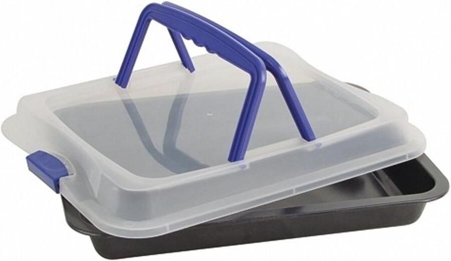 Cake bakplaat 40x32 5cm ideale ovenschaal en transportbox voor taarten