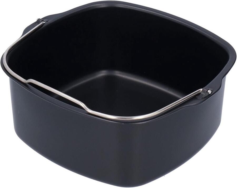 Cake En Pizza Luchtfriteuse Bakpan Vatvorm Ijzeren Friteuse Taartpan Taartvat Friteuse Accessoires Voor HD9925 HD9860 HD9905 01(22cm)