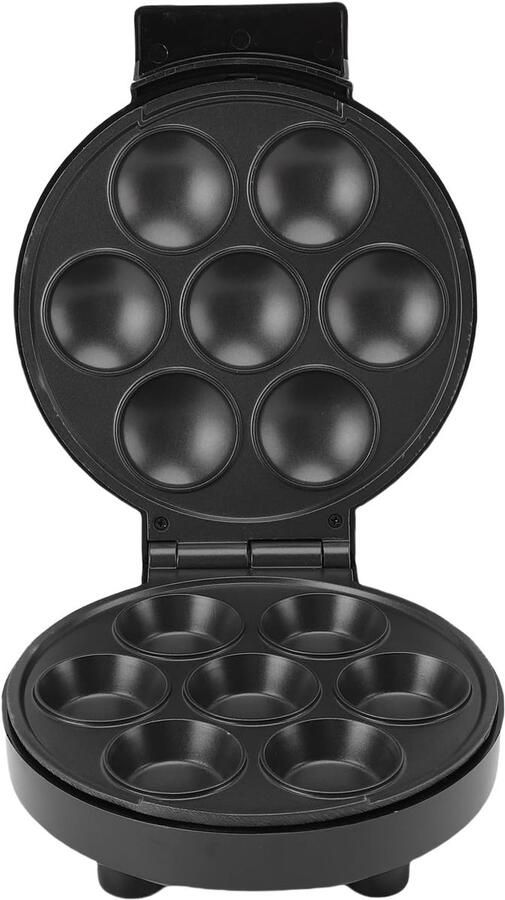 Cake Pop Maker Bakmachine Dessert Snelle Desserts Maken Dubbelzijdig Verwarmend 220V Zwart