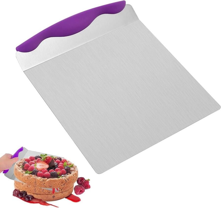 Cake Transfer Sheet en Lifter Scoop voor Pizzas en Taarten Perfect voor Beginnende en Professionele Bakkers 24cm x 20.3cm