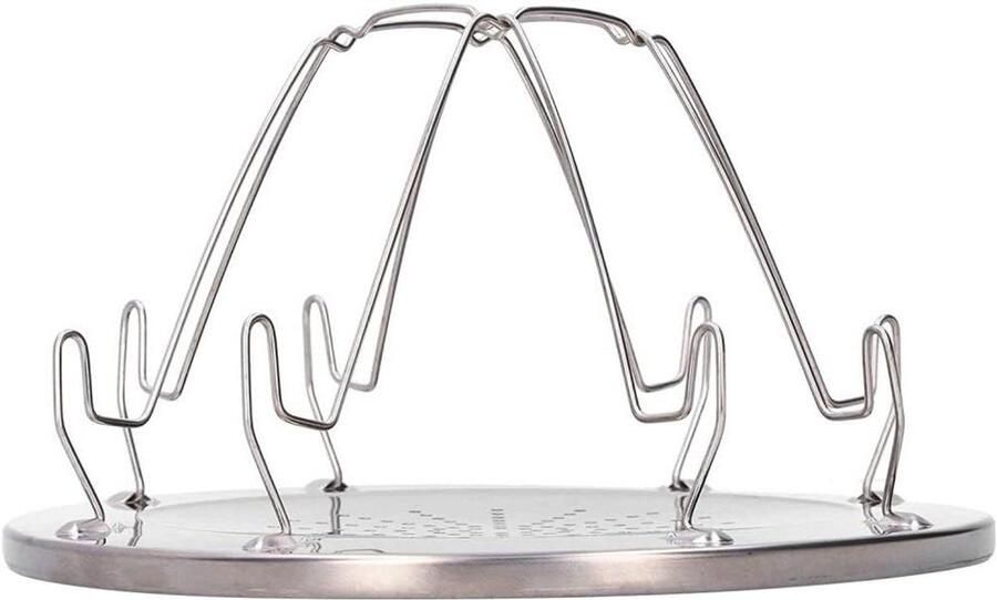 Camping Broodrooster Kampeer Toaster Buiten Koken Gelijkmatige Verwarming 4 Plakjes Zilver
