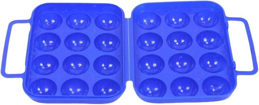 Camping Eierdoos Eierhouder Draagbaar Outdoor Keuken Veilige Eieropslag 12 Vieren