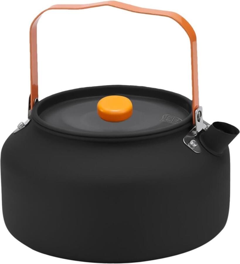 Camping Waterkoker Roestvrij Staal Veilig Handvat Grote Capaciteit Voor Buitenliefhebbers
