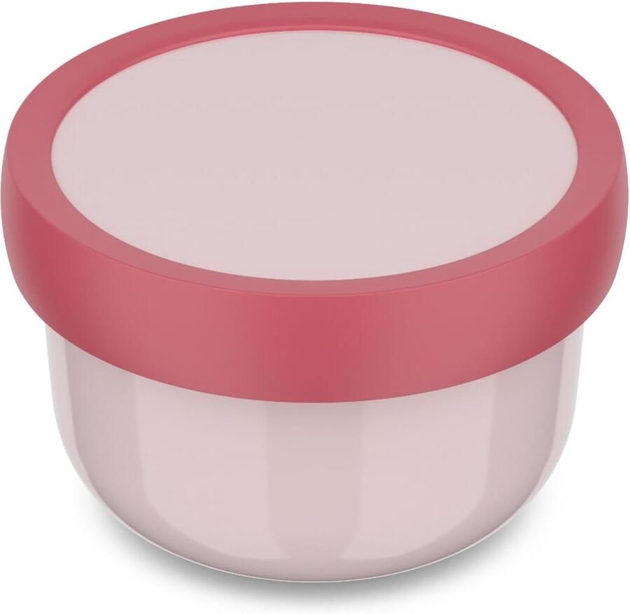 Campus Fruitbox snackbox voor kinderen vaatwasser- en magnetronbestendig BPA-vrij 300 ml roze (Cool Pink)