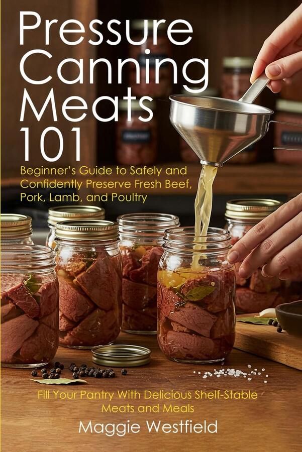 Canning Meats 101: Beginner's Guide to Safely and Confidently Preserve Fresh Beef Pork Lamb and Poultry Fill Your Pantry With Delicious Shelf-Stable Meats and Meals