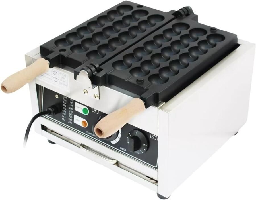 Capaciteit wafelijzer mini eiervorm wafelijzer bakvorm wafelmaker thuis elektrische wafelijzer sandwich all-in-one machine commerciële
