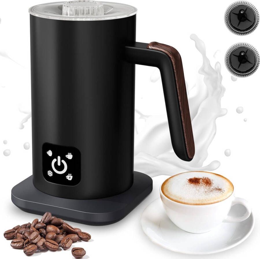 Cappuccino 4-in-1 Elektrische Melkopschuimer 590 ml Stil en Snel Voor Thuisbar gebruik