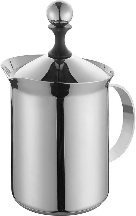 Cappuccino Creamer voor 6 Kopjes 800 ml Roestvrij Staal Geschikt voor Inductie