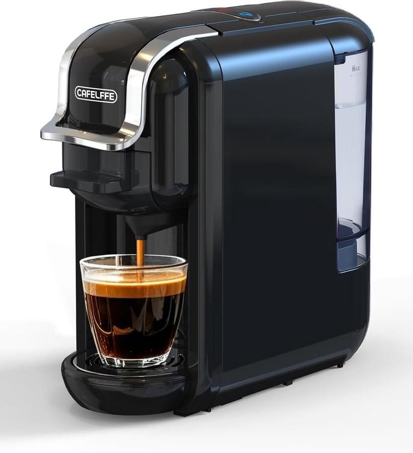 Capsule Koffiemachine Multi Koffiezetapparaat Thuis Kantoor Gebruik 4 Adapters Zelfreinigend 245 x 11 x 245 cm