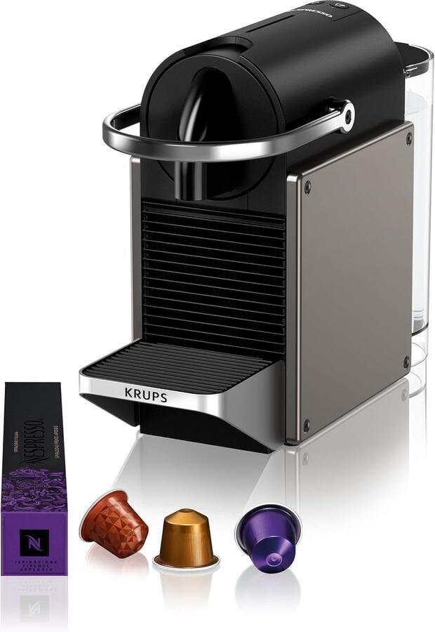 Capsule Koffiezetapparaat Espresso Lungo Snel Koffie Maken Industrieel Design 0.7 Liter Donkergroen