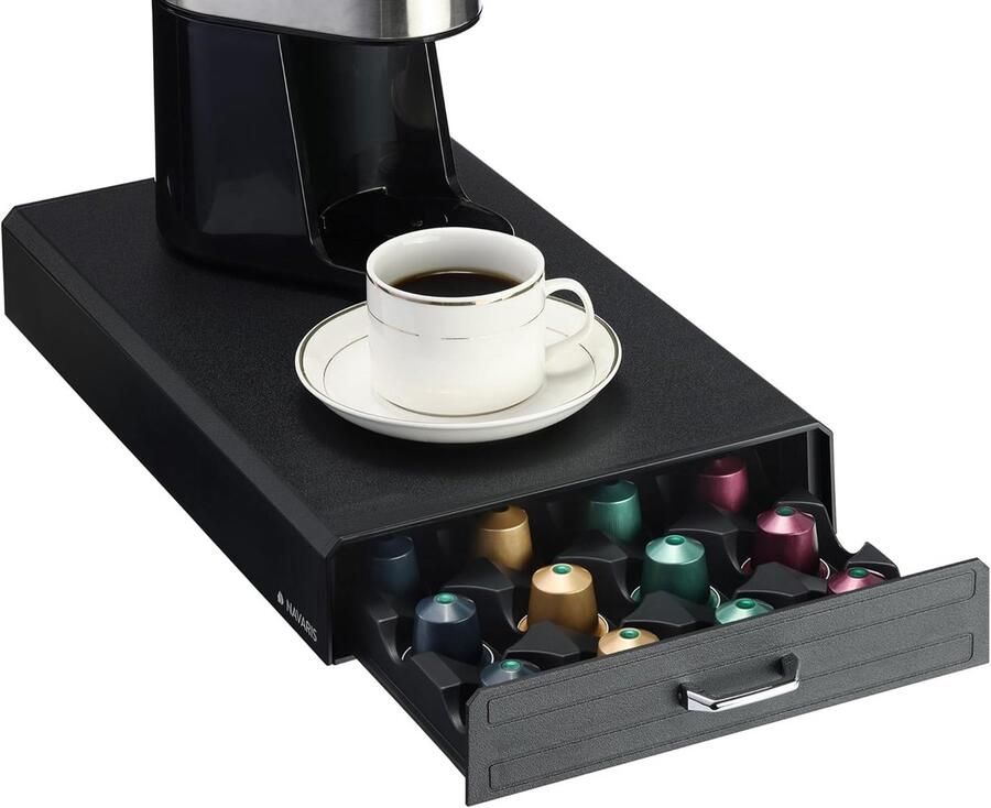 Capsulehouder voor koffiecups Cuphouder met lade Geschikt voor Dolce Gusto keukenhouder