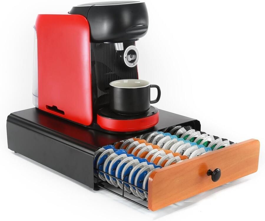 Capsulehouder voor koffiecups Cuphouder met lade Geschikt voor Dolce Gusto keukenstandaard
