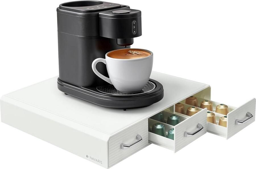 Capsulehouder voor koffiecups Cuphouder met lade Geschikt voor Dolce Gusto koffierek