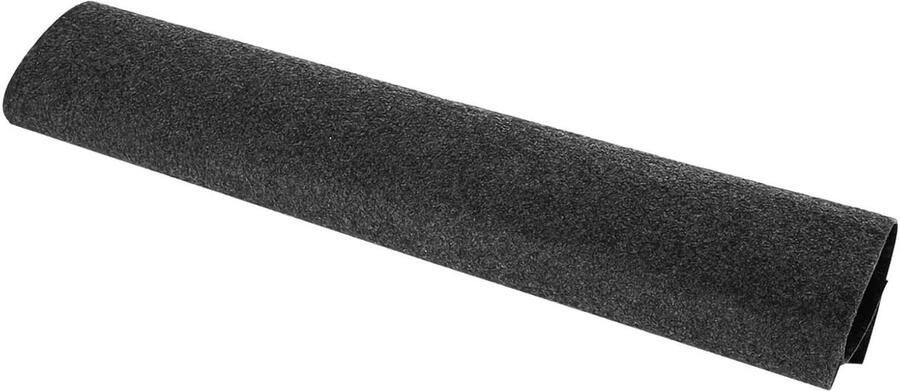 Terrasmat Grill Onderlegger Vuurvast Bescherming Vloer Waterdicht Oliebestendig 124x75 cm Grijs